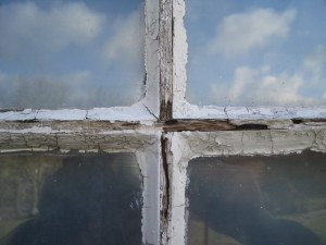 Detail of the glazing bars – which must bear the brunt of winds up to 100mph