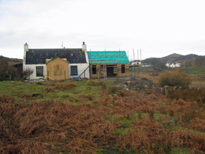 Hazel Cottage and Annexe undergoing renovation