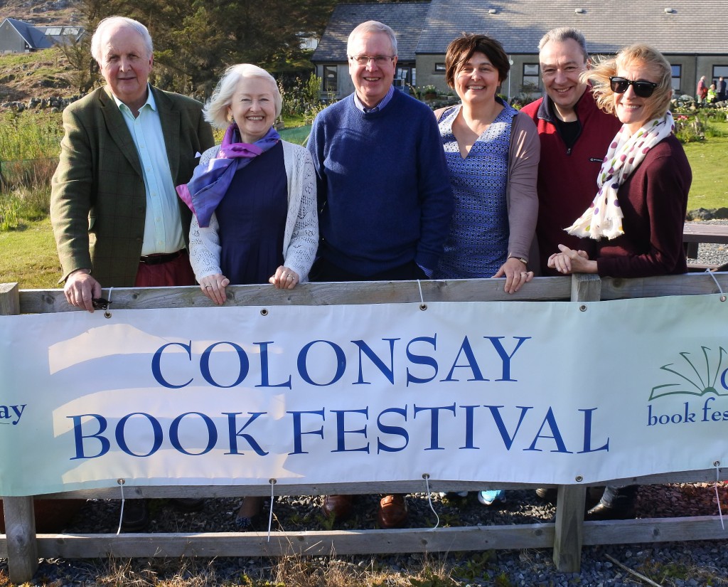 The authors at the 2017 Colonsay Book Festival